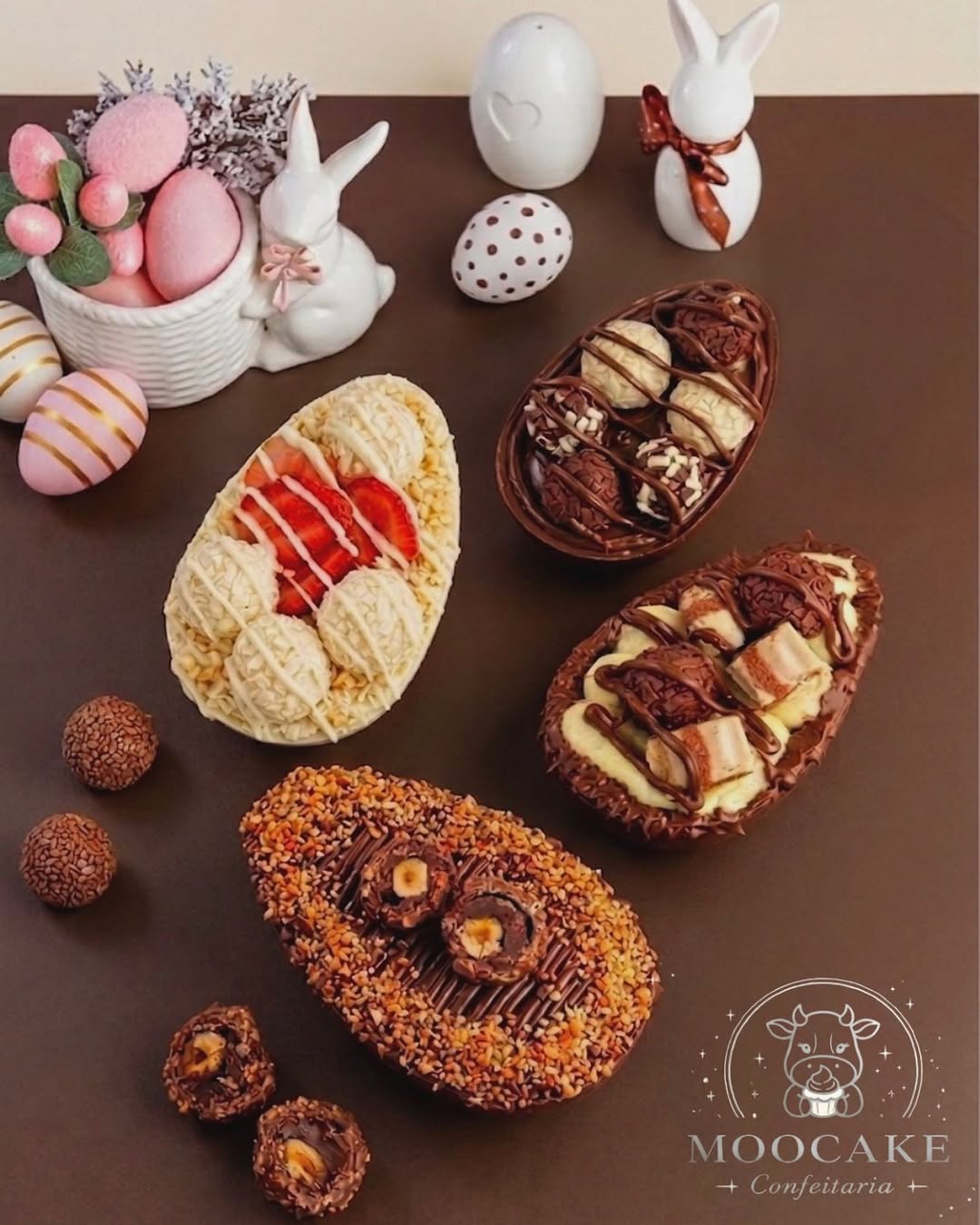 Ovos de páscoa gourmet